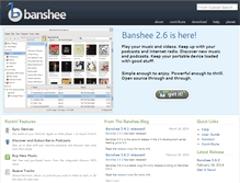 Tablet Screenshot of banshee.fm